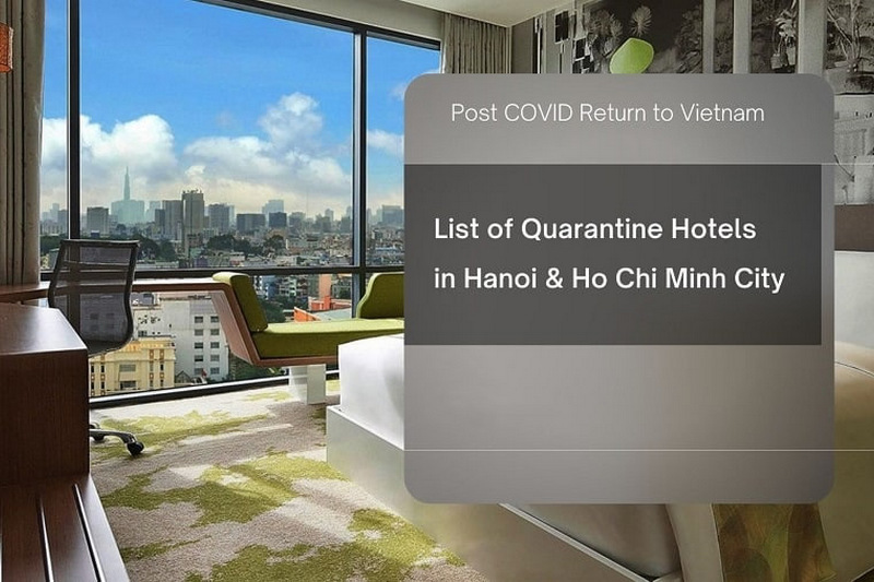 Quarantine hotels in Hanoi and Ho Chi Minh City